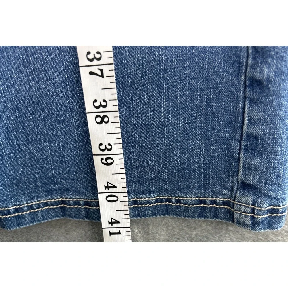 Lawman Denim Jeans Straight Leg Women's 5/6 Embroidered‎ Gems Western Cowgirl